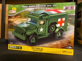 COBI 2257 - 1942 Ambulance WC 54, Neu, OVP