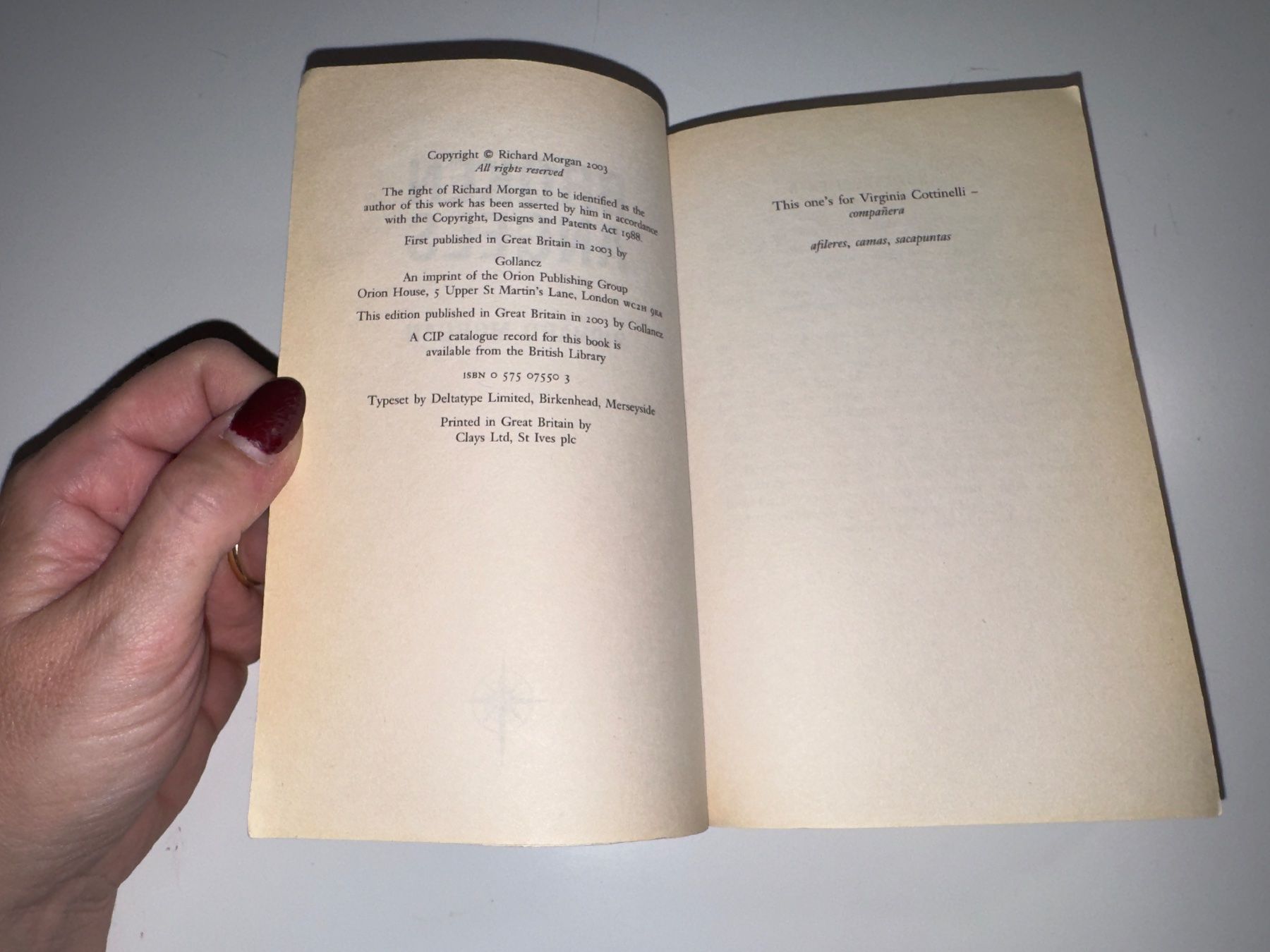 Libri: NOVEL: Richard Morgan, Broken angels – Usato da Grosswangen venduto da English_books 2