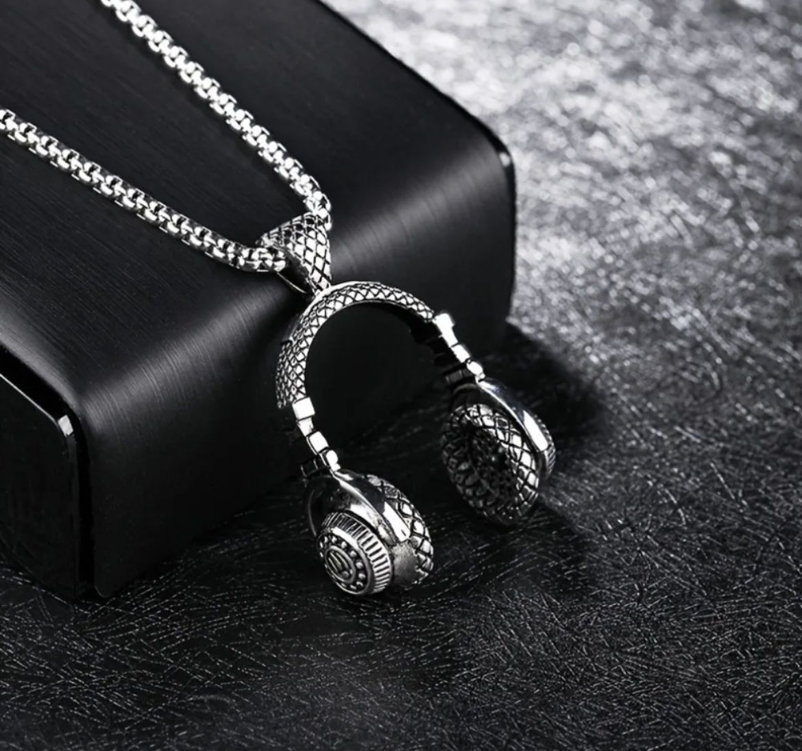 Catenine: Headphone Pendant from stainless steel – Nuovo e nell'imballaggio originale da Aarburg venduto da StavFashion 5
