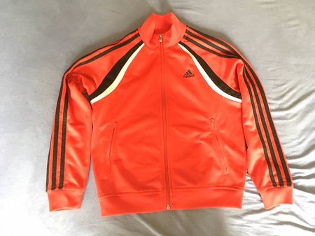 Trainerjacke Adidas rot Grösse 140