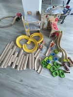 HABA Kullerbü Parkhaus und Feuerwehr mit Zubehör gebrauch