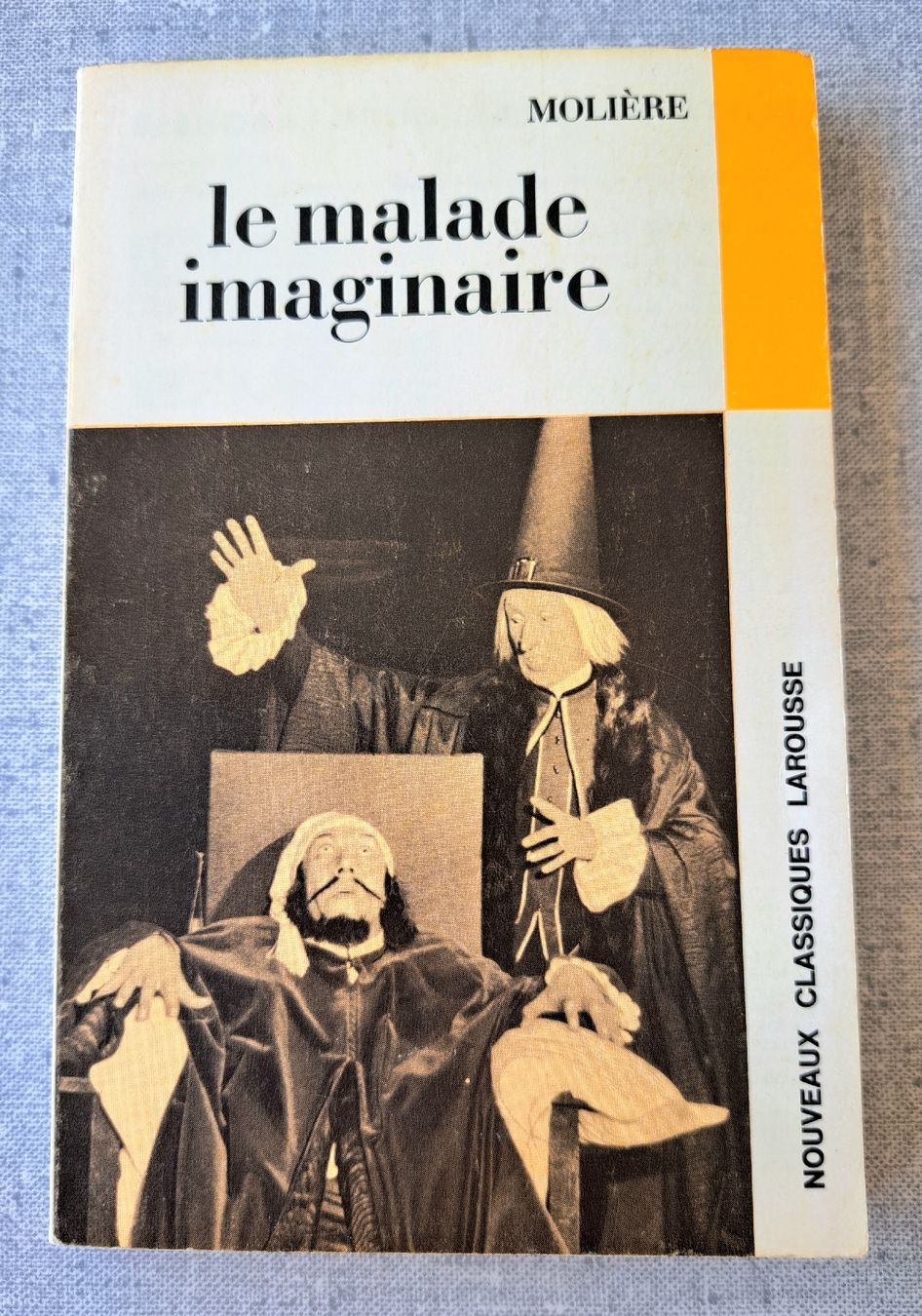 Libri: Molière : Le malade imaginaire, édition Larousse, 1965 – Usato da Hauterive NE venduto da ali_vintage