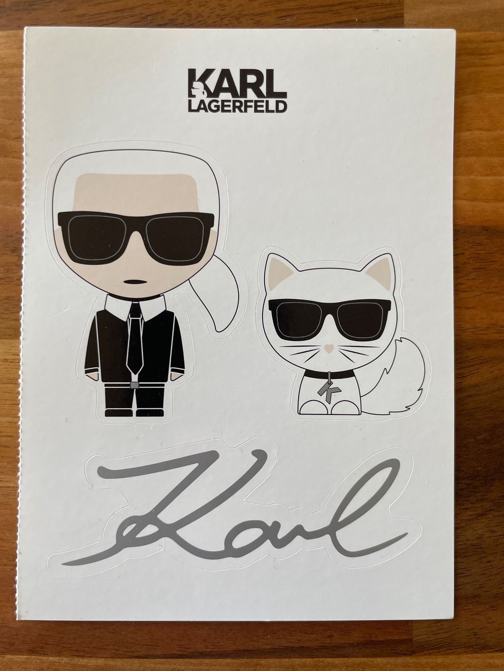 Sticker: Karl Lagerfeld, Sticker – Nuovo e nell'imballaggio originale da Lachen SZ venduto da schoenundgut