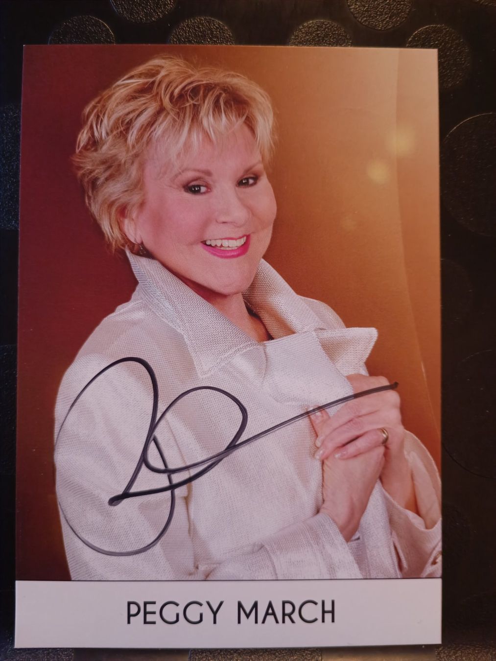 Autografi: Peggy March - handsigniert – Usato da Menziken venduto da Artographs
