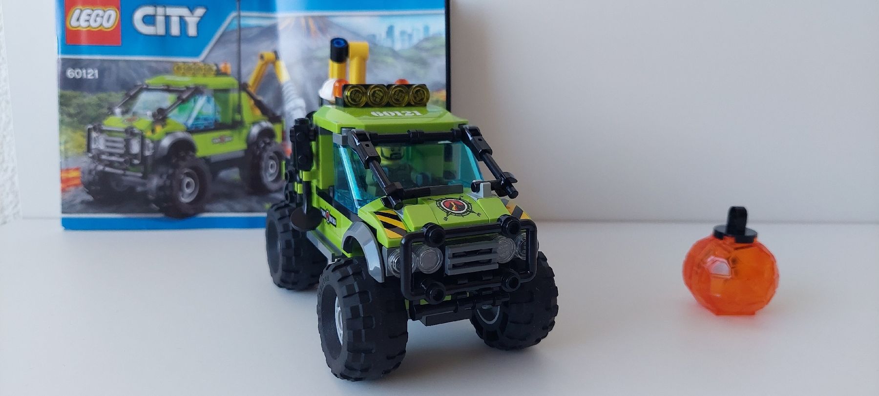 Lego Kit di costruzioni: LEGO City Vulkanforscher Jeep 60121 – Usato da Fischbach-Göslikon venduto da MilanDanis 1