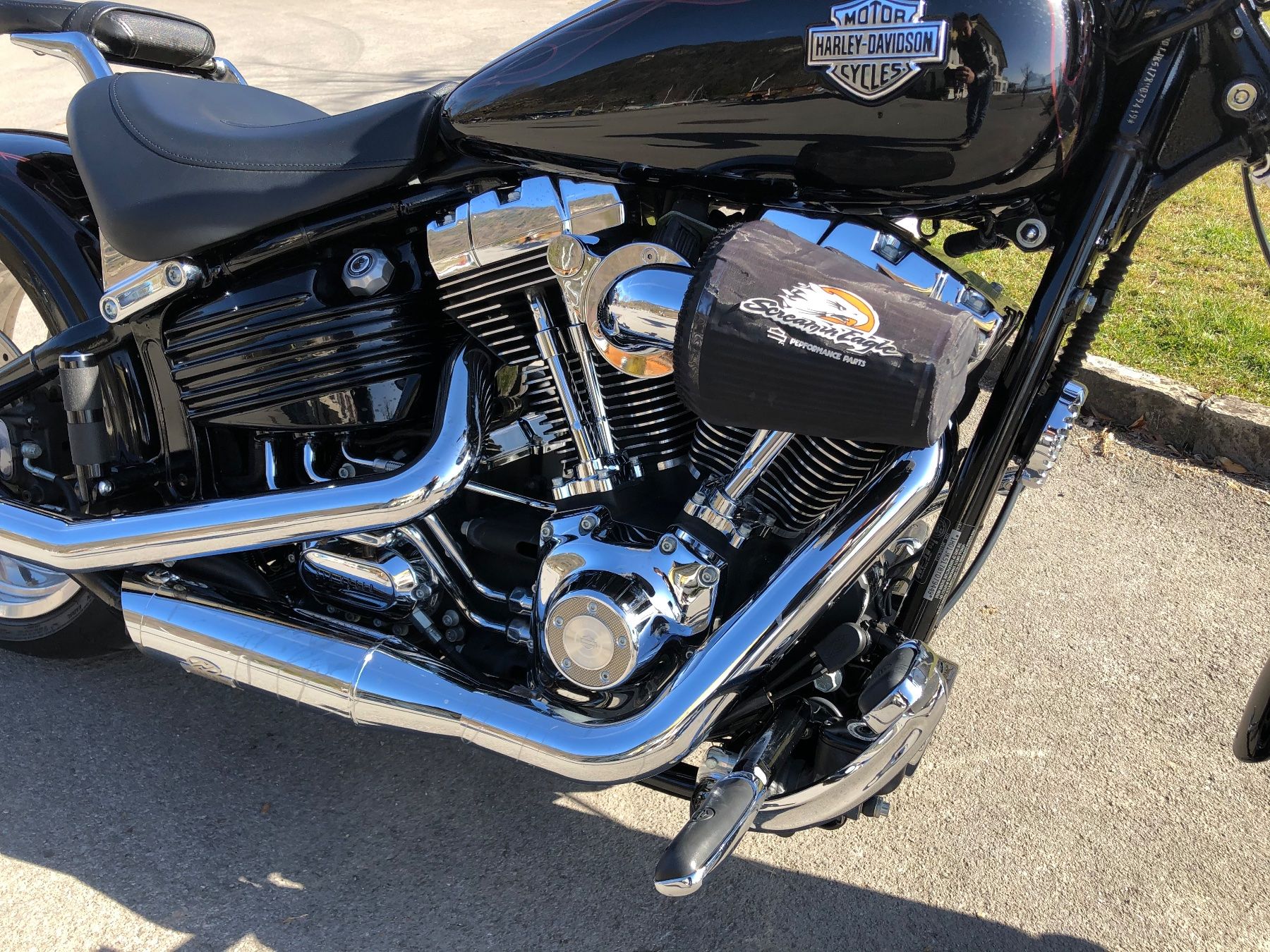 Harley-Davidson Chopper: HARLEY DAVIDSON FXCWC ROCKER C – Usato da Unterseen venduto da sfeller 8