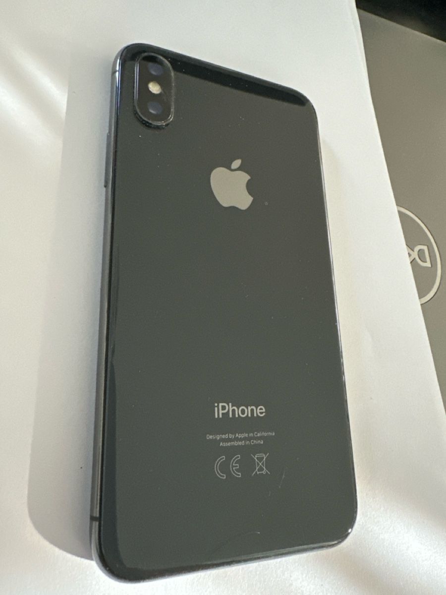 Apple Telefoni cellulari / Smartphones: Apple iPhone X 256GB black, screen protector and case – Usato da Allschwil venduto da MB4123