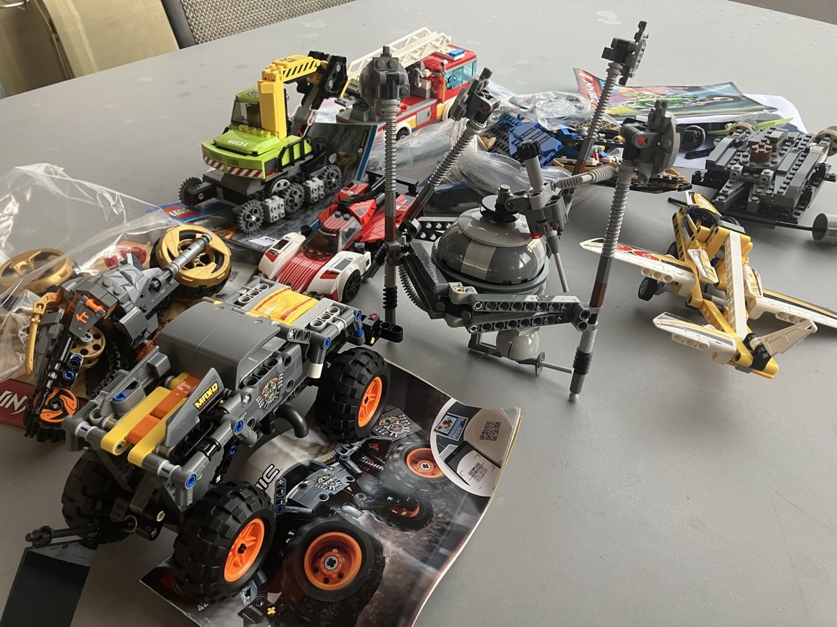 Technics Kit di costruzioni: Grand lot de LEGO Technik – Usato da sion venduto da orchikorchik 9