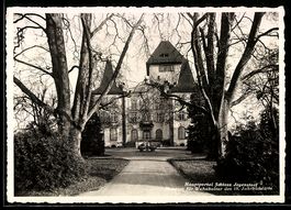 AK Jegenstorf, Hauptportal Schloss, Museum für Wohnkultur de