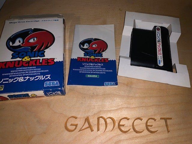 Sega Giochi: Sonic & Knuckles Sega Mega Drive JAPAN – Usato da Steinach venduto da Gamecet 2