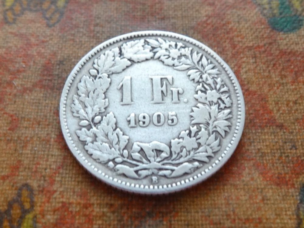 Tutti le monete: 1 Fr. 1905  (Y) – Usato da Romanel-sur-Lausanne venduto da Swift13
