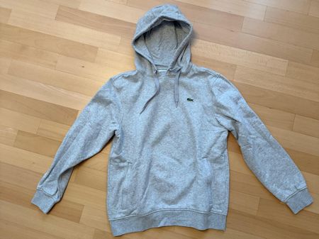 Lacoste Sport - Classic Hoodie silver