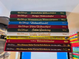 Walt Disney Weihnachtsgeschichten Sammlung, HC, 11Stk. Z0-1!