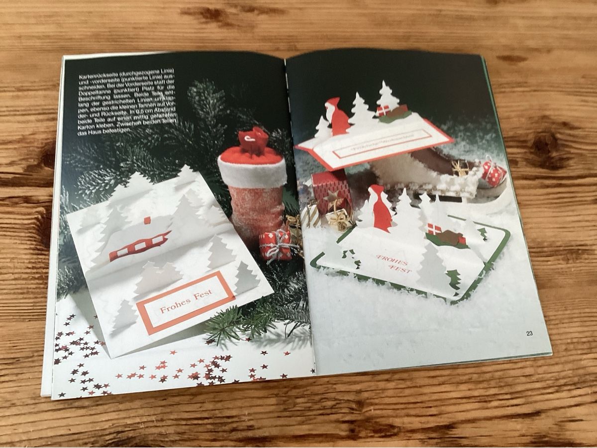 Riviste & Magazine: 3 Hefte Weihnachtskarten basteln – Nuovo (secondo la descrizione) da Wassen UR venduto da SABDOM 4