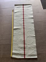 Vintage Yogamatte/Teppich/Tischläufer grün 62x165 cm
