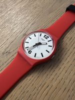 Originale Swatch Uhr, rot, neuwertig, aus 2018, GR162.