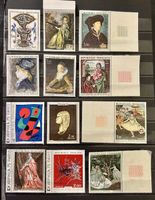 12 Timbres tableaux de France neufs