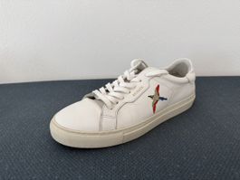 Axel Arigato Sneakers White Leather Bird Motif Size 43 Used