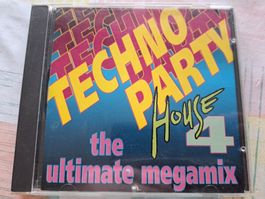 Cd Techno Party House 4 - The Ultimate megamix 