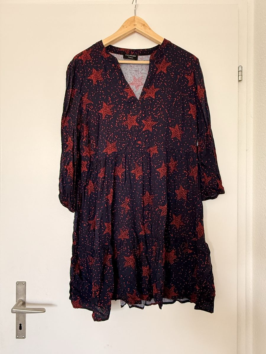 Vestiti: Damen Kleid Yessica Sternenmuster – Usato da Belp venduto da Lu96
