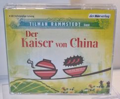 4 CD witziges Hörbuch DER KAISER VON CHINA Tilman Rammstedt