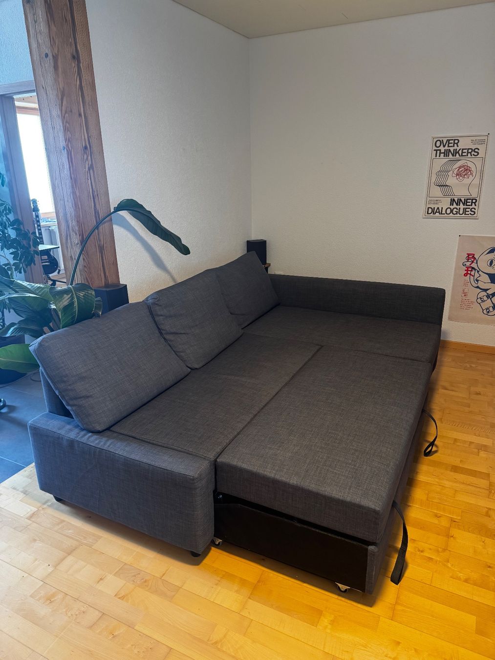 Ikea Sofas: Canapé d’angle droit convertible – D'occasion à Saignelégier par Minastiriel 3