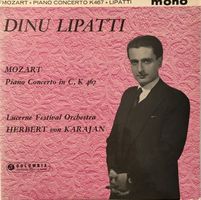 Mozart - Piano Concerto K467 (10''-LP, Lipatti/Karajan)