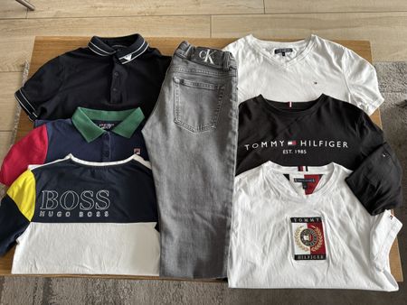 Jungs 152, Hilfiger, Armani, Calvin Klein