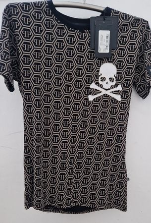Philipp Plein T-Shirt "the village", Grösse L, Neu