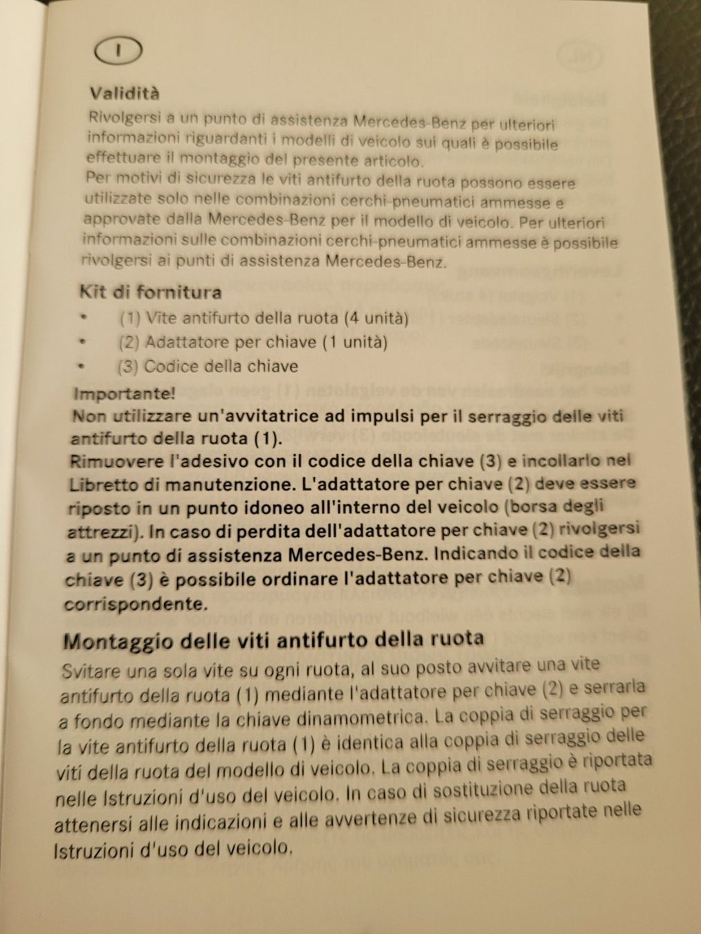 Mercedes-Benz Tutti pezzi di ricambio auto: Boulons de sécurité  Mercedes – Usato da Cernier venduto da Casimir1 5