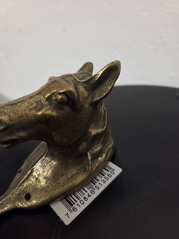 Ferramenta: Vintage Pferdekopf Kleiderhaken – Usato da Rüfenacht BE venduto da Biancaro 1