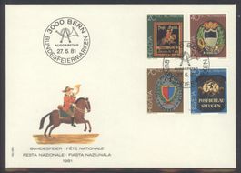 1981, Pro Patria, FDC