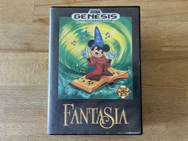 Sega Mega Drive Fantasia mit Originalhülle und Anleitung