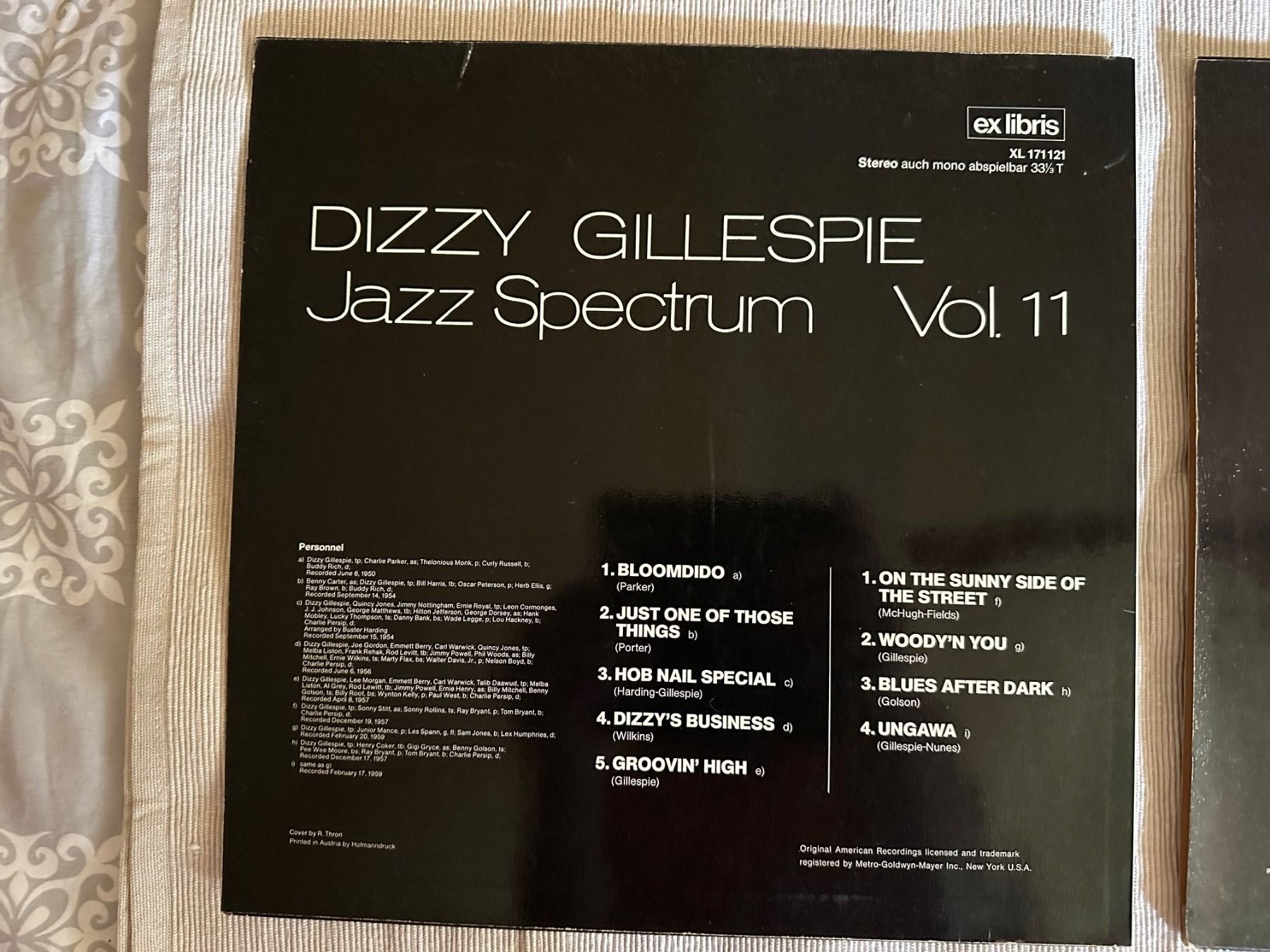 Schallplatten: 2x Schallplatten- D.Gillespie & J. Smith Jass Spectrum – Gebraucht aus Bolligen von Astrophysiker06 2