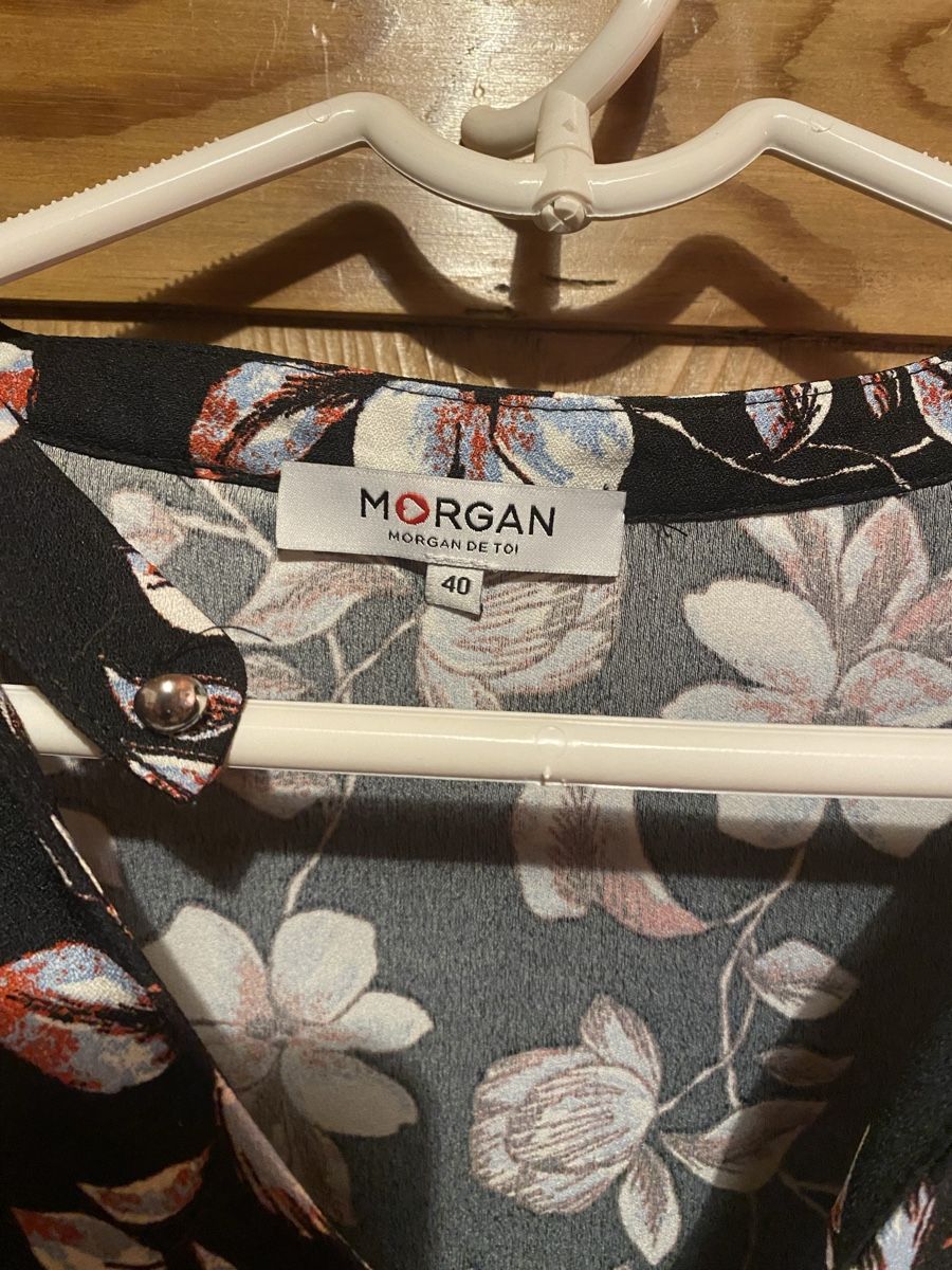 Morgan Vestiti: Robe Morgan taille 40 noire à fleurs – Usato da Epagny venduto da nie_n5yb 3