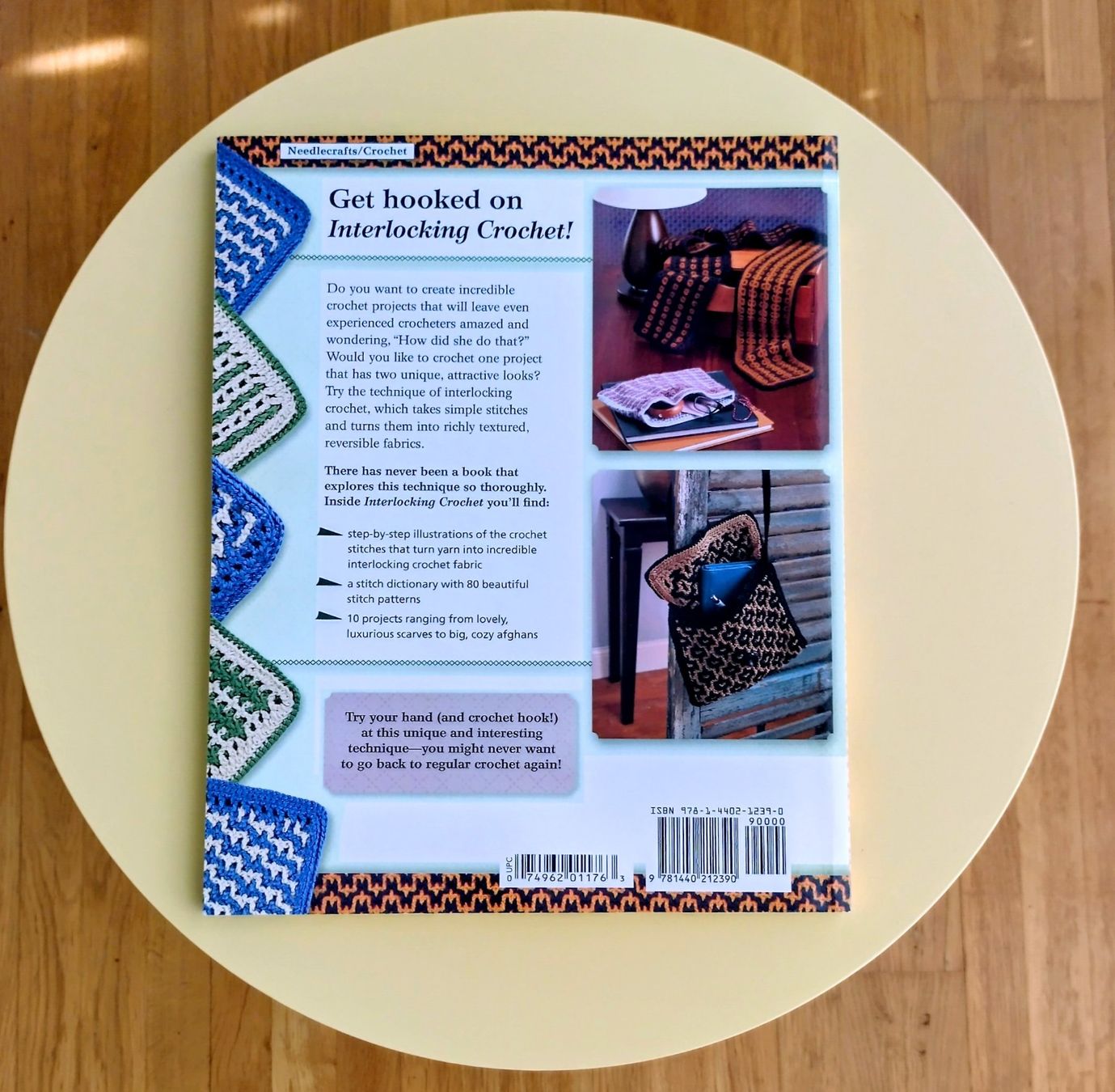 Bücher: Interlocking Crochet, 80 Original Stich Patterns – Gebraucht aus Zürich von atthesea 1