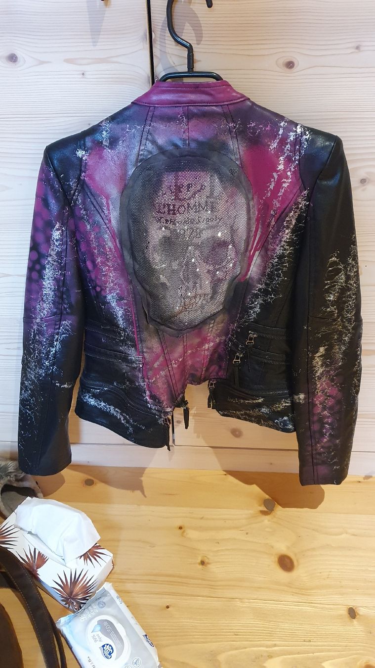 Giacche: Lederjacke Cloudz C7 Kunstlederjacke mit Totenkopf – Nuovo (secondo la descrizione) da Schaanwald venduto da Gismo034 3