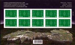 2008_Kleinbogen Fussball EM 2008 CH/Österreich postfrisch**