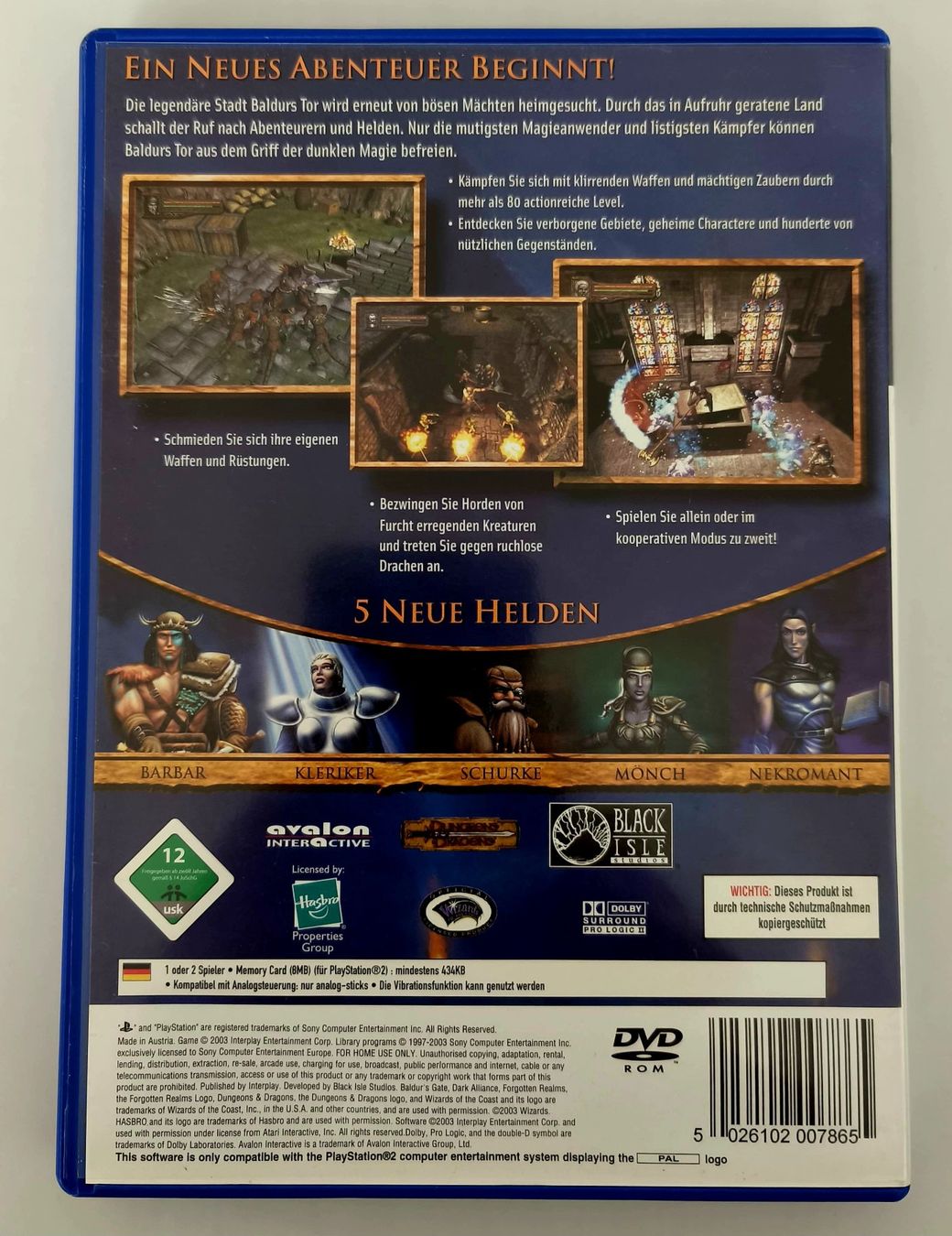 Sony Giochi: Baldur's Gate Dark Alliance 2 (PS2) – Usato da Holziken venduto da Miglioregamesnmore 1
