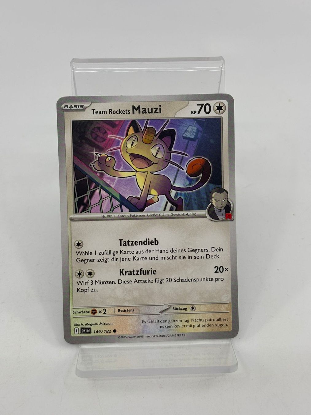 Pokémon Carte collezionabili: Pokemon Team Rockets Mauzi 149/182 – Usato da Herisau venduto da Pokemon2026