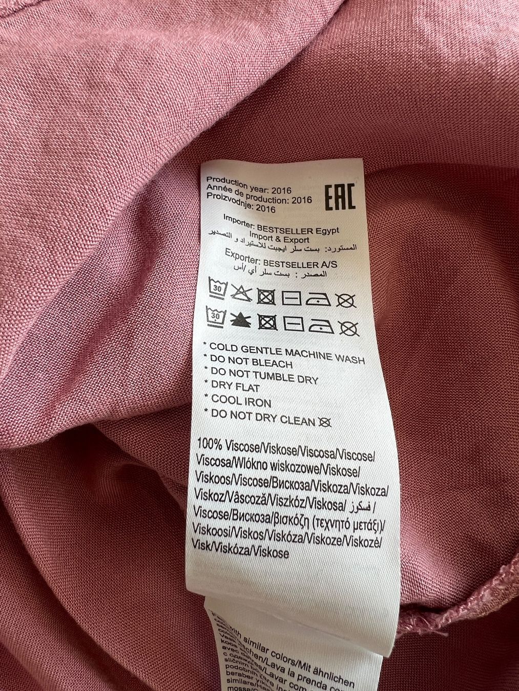 Vero Moda Camicette: Vero Moda - Bluse 3/4 Ärmel - XS - altrosa – Usato da Büetigen venduto da Jabo 7