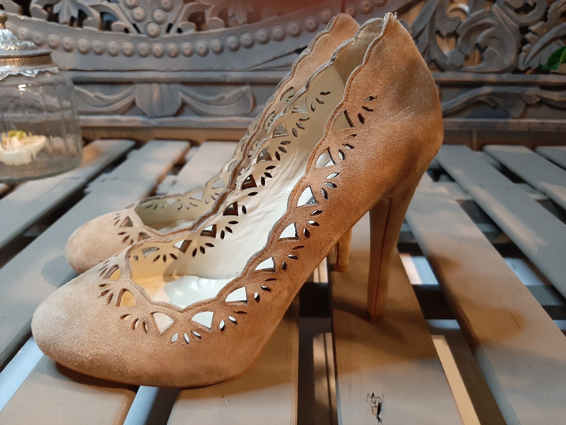 Scarpe da donna: Zara Pumps 38 beige taupe – Usato da Bern venduto da Preloved.Nile.4.Sale 4