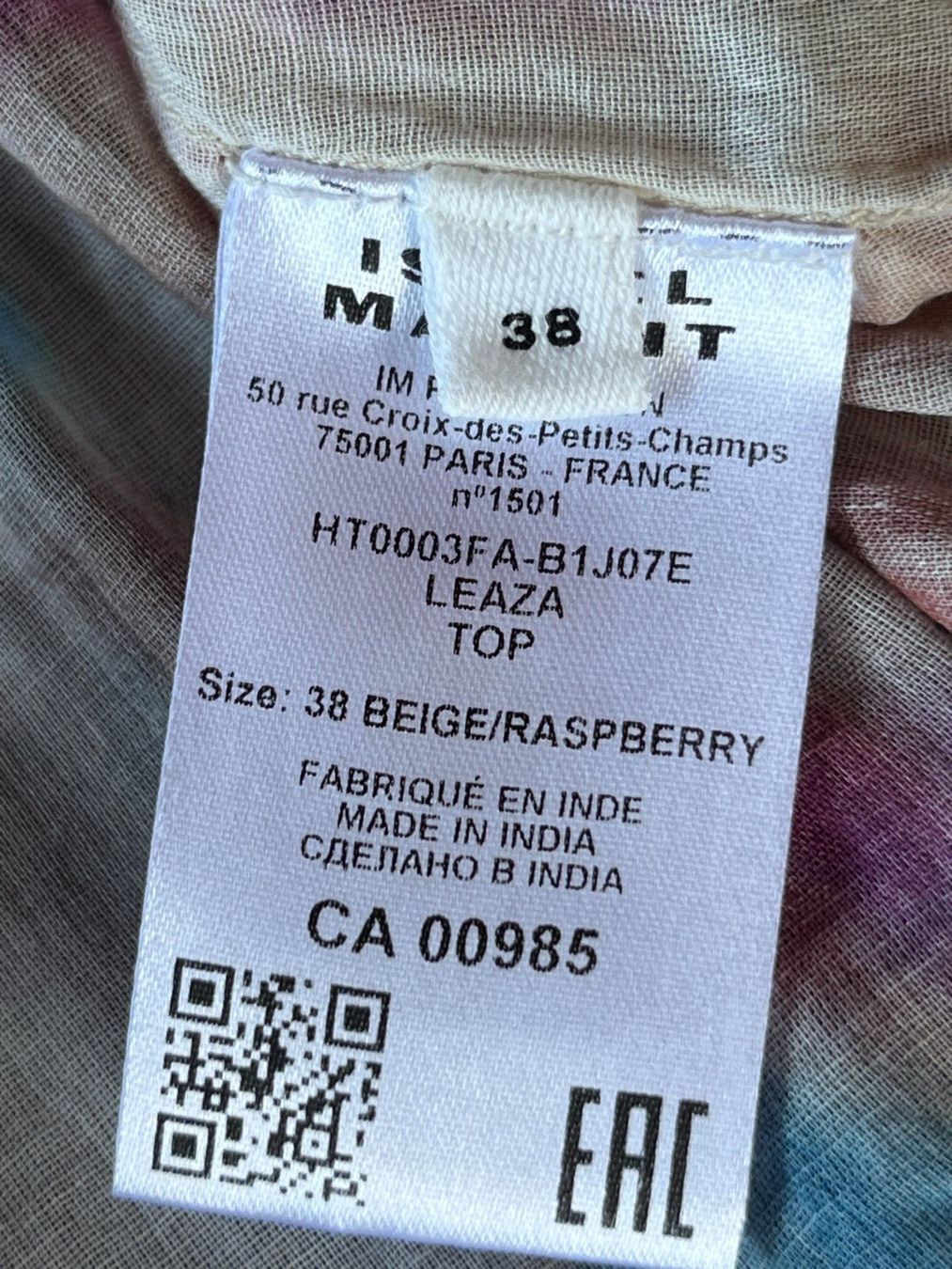 Isabel Marant Chemisiers: Blouse Isabel MARANT étoile – Neuf (Voir description) à Seiry par vanille08 8