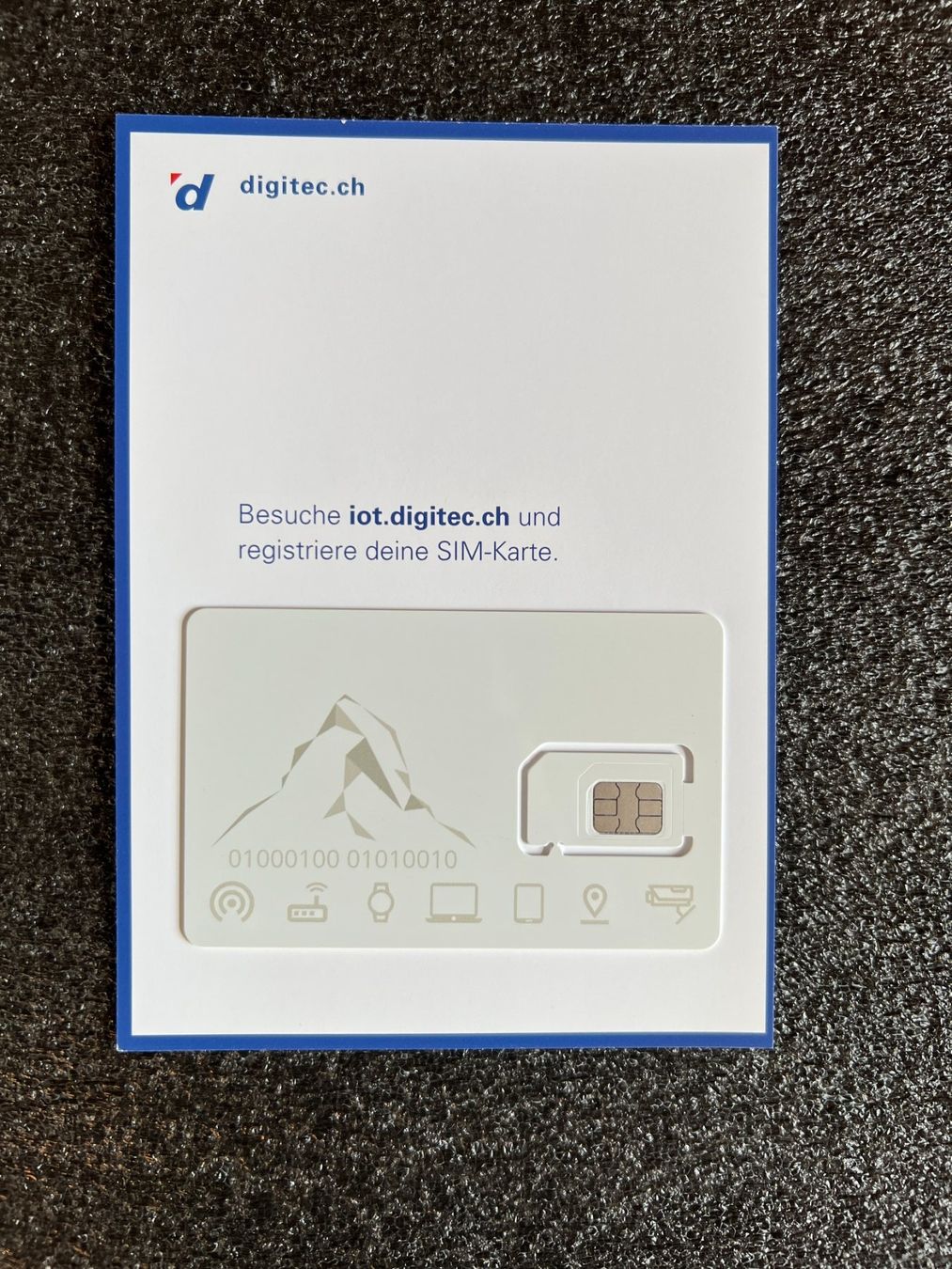 Carte prepagate: Nicht registrierte SIM-KARTE – Nuovo (secondo la descrizione) da Birmensdorf ZH venduto da Swiss-_-Collector