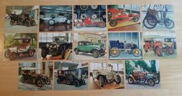 Sammelbilder Gloria "Autoveteranen", aus den 60er-Jahren