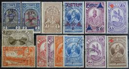 Äthiopien ex. Kat. 129-248 */gest. 1929/47 Kat. 23 Euro