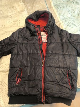 Steppjacke Superdry schwarz 2XL 
