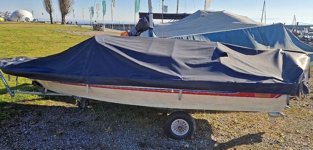 Bateaux: Motorboot mit Bodenseezulassung,  Prüfungsfrei – D'occasion à Stachen par Honkimoto 3