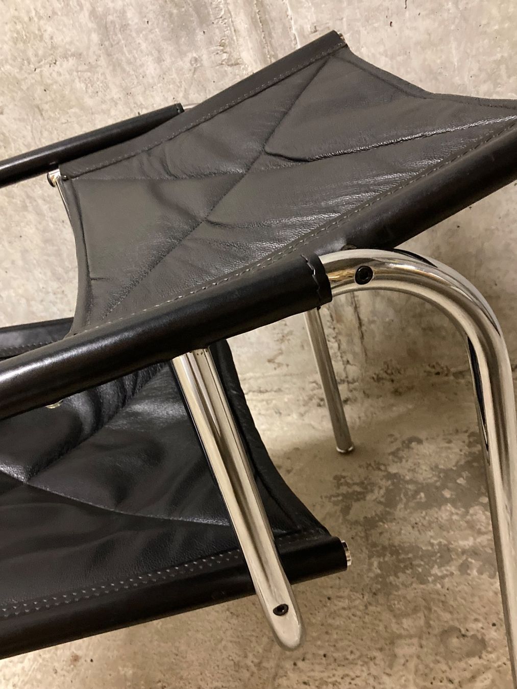 Eichenberger Poltrone: HE Designklassiker Sessel Strässle Hans Eichenberger, Leder – Usato da Herrenschwanden venduto da Pannacotta 4