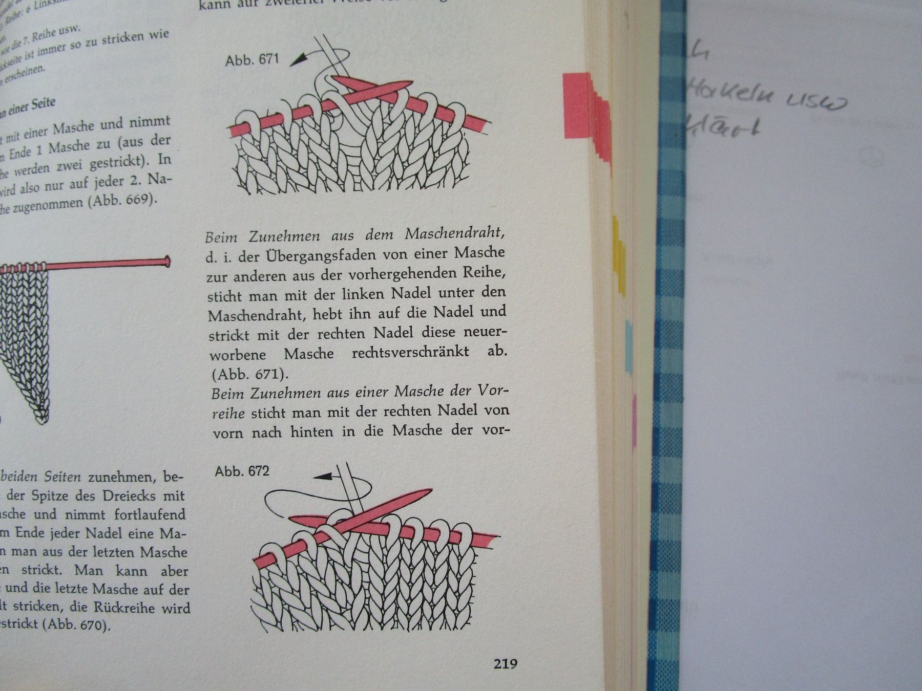 Livres: Handarbeitsbuch / mit Massband Nadel Garn und Schere – D'occasion à Grenchen par Uhus15 5